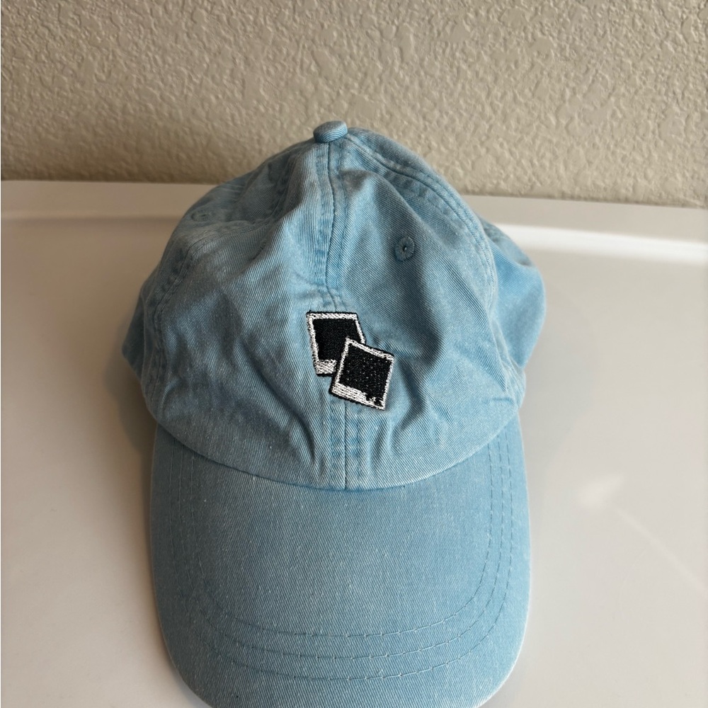 Adams Sky Blue Cap with Logo